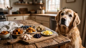 Soft homemade treats for senior dogs with tender teeth and gums